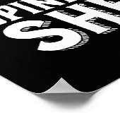  Inspirerend motieven Citaat Wolven Poster (Hoek)