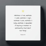 Inspirerend Motivatie Bijbelprijsopgave voor scrip Fotoplaat<br><div class="desc">Inspirerend en motivatie Bijbelse verse citaat uit het boek van de Filippijnen 4:8.</div>
