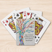 Inspirerend Motivatie boom Pokerkaarten