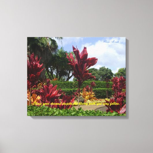 Inspirerend / Motivatie Canvas kunst aan de muur (Voorkant)