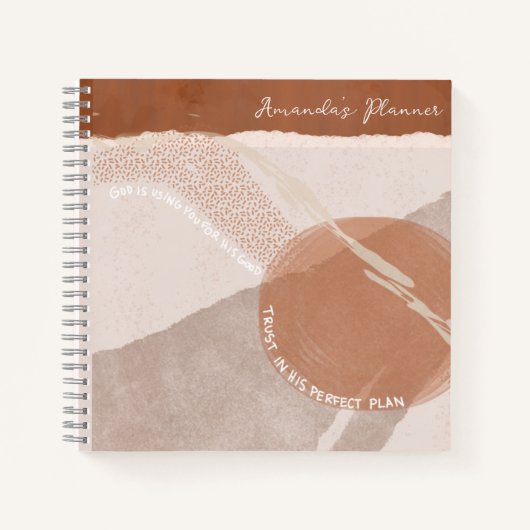 Inspirerend Motivatie Christelijk vrouwen Notitieboek (Voorkant)