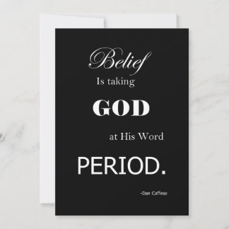 Inspirerend motivatie Christelijke Pastor Quote Bedankkaart