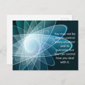 Inspirerend Motivatie Citaat Briefkaart (Voorkant / Achterkant)