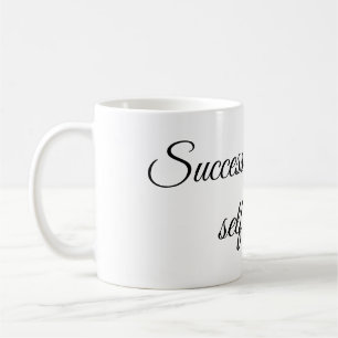 Inspirerend Motivatie Citaat Ontwerp Koffiemok