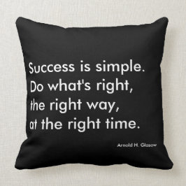 Inspirerend Motivatie Citaat Pillow Kussen