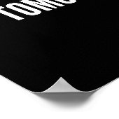 Inspirerend Motivatie citaat, vraag jezelf Poster (Hoek)