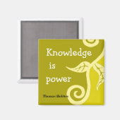 Inspirerend Motivatie citaatmagneet Magneet (Voorkant / Achterkant)