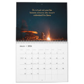 Inspirerend Motivatie Citaten Landschapsscènes Kalender (Mar 2026)
