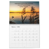 Inspirerend Motivatie Citaten Landschapsscènes Kalender (Feb 2026)