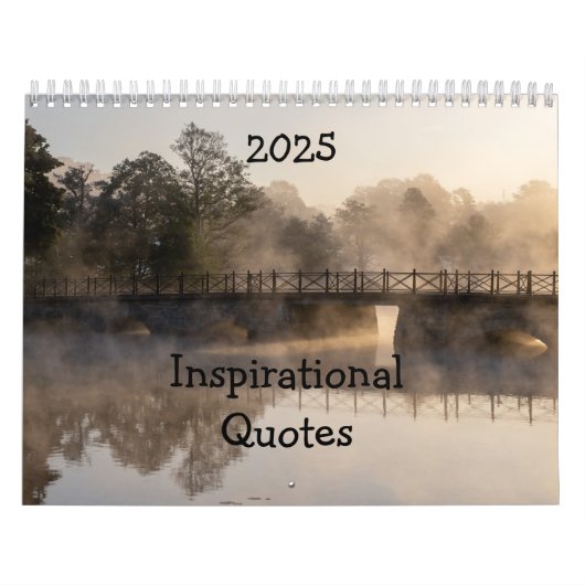 Inspirerend Motivatie Citaten Landschapsscènes Kalender (Hoes)