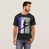 Inspirerend Motivatie dansinstructeur Teache T-shirt (Voorkant volledig)
