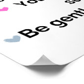 Inspirerend Motivatie geschenken Kleine herinnerin Poster (Hoek)