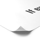 Inspirerend Motivatie handgrepen van het Citaat Poster (Hoek)