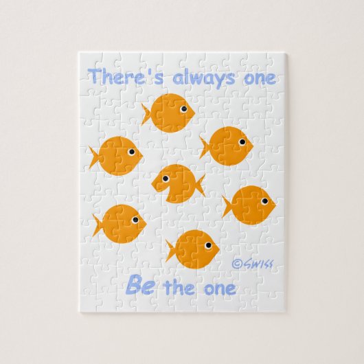 Inspirerend Motivatie klaslokaal Jigzaag Puzzle Legpuzzel (Verticaal)