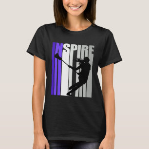 Inspirerend Motivatie Lacrosse Instructor Tea T-shirt