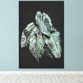 Inspirerend Motivatie LIFE citaten Canvas Afdruk (Insitu (Houten vloer))