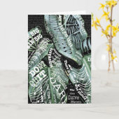 Inspirerend Motivatie LIFE citaten Kaart (Gele Bloem)