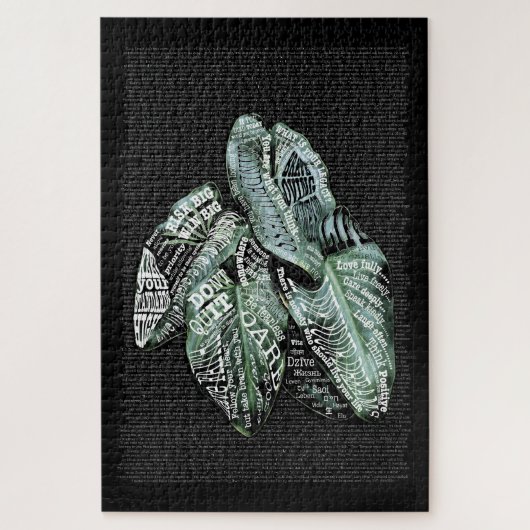 Inspirerend Motivatie LIFE citaten Legpuzzel (Verticaal)