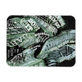 Inspirerend Motivatie LIFE citaten Magneet (Horizontaal)