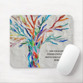 Inspirerend Motivatie Muismat van de Boom van de C (Met muis)