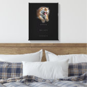 Inspirerend Motivatie offerte succes elegant Canvas Afdruk (Insitu (Slaapkamer))