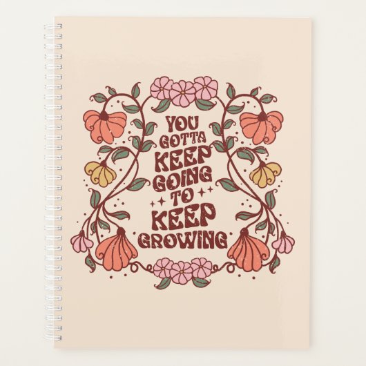 Inspirerend motivatie planner (Voorkant)