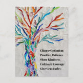 Inspirerend Motivatie prijsopgave Briefkaart (Voorkant)