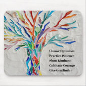 Inspirerend Motivatie prijsopgave Muismat (Voorkant)