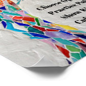 Inspirerend Motivatie prijsopgave Poster (Hoek)