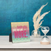 Inspirerend Motivatie slapen Minder dromen Fotoplaat (Insitu)