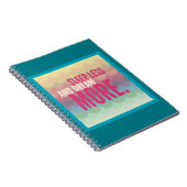 Inspirerend Motivatie slapen Minder dromen Notitieboek (Rechterzijde)