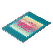 Inspirerend Motivatie slapen Minder dromen Notitieboek (Linkerzijde)