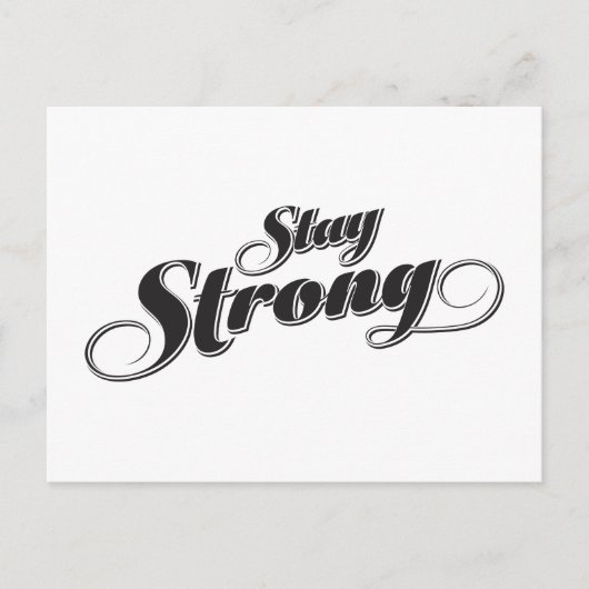 Inspirerend Motivatie Sterke quote Briefkaart (Voorkant)