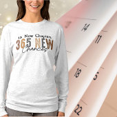 Inspirerend Motivatie T-shirt met lang Sleeve