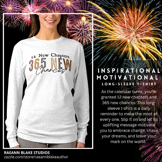 Inspirerend Motivatie T-shirt met lang Sleeve