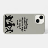 Inspirerend Motivatie uitvoeren van de looppas van iPhone Hoesje (Achterkant horizontaal)