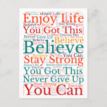 Inspirerend Motivatie zinnen WordArt Pattern