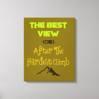 Inspirerend Motivating Hiking Quote Typografie