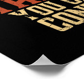 Inspirerend Motivation Life Quote stoppen met zorg Poster (Hoek)