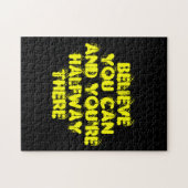 Inspirerend Motivation Positive Success Quotes Legpuzzel (Horizontaal)