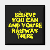 Inspirerend Motivation Positive Success Quotes Magneet (Voorkant)