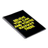 Inspirerend Motivation Positive Success Quotes Notitieboek (Rechterzijde)