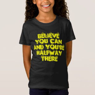 Inspirerend Motivation Positive Success Quotes T-shirt