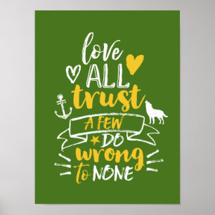 Inspirerend Motivation Quote Poster Life Slogan