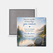 Inspirerend Motiverend Magneet (Voorkant / Achterkant)