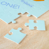 Inspirerend Motto voor kinderen: kottervis Cartoon Legpuzzel (Zijkant)