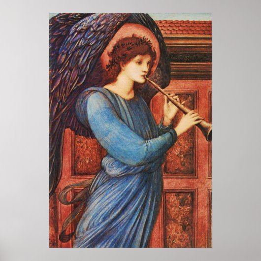 Inspirerend Musical Angel Fine Art Poster (Voorkant)