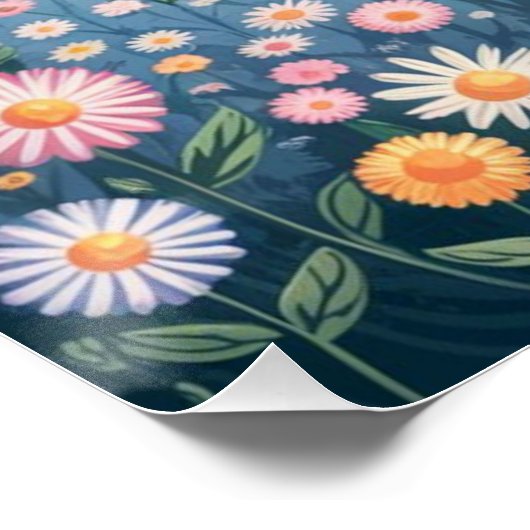 Inspirerend Natuur citaat artwork Perfect Poster (Hoek)