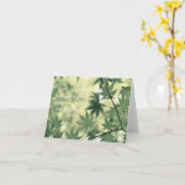 Inspirerend Natuur Citaat Maple Bladeren Kaart (Gele Bloem)