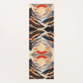 Inspirerend Natuur Geluk Innerlijke Vrede Quote Yogamat (Achterkant)